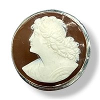 Broche Mandile 1922 Femme Cammei antichi in Argent Conchiglia 2MSPCM173